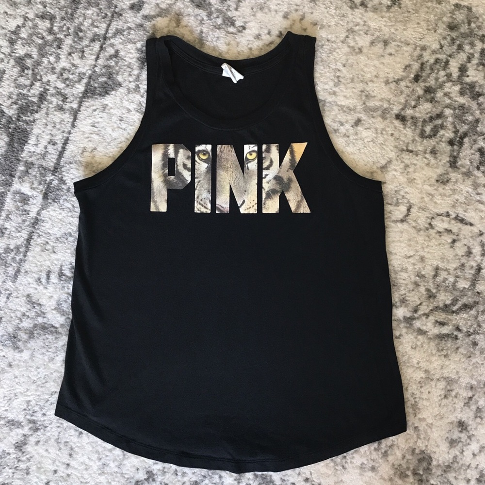 VS Pink Sleeveless Top